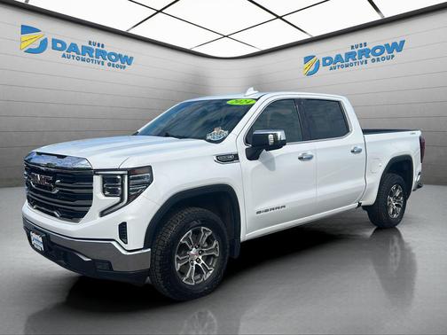 Summit White 2024 GMC Sierra 1500 SLT