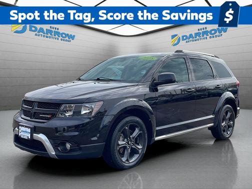 Pitch Black Clearcoat 2018 Dodge Journey Crossroad