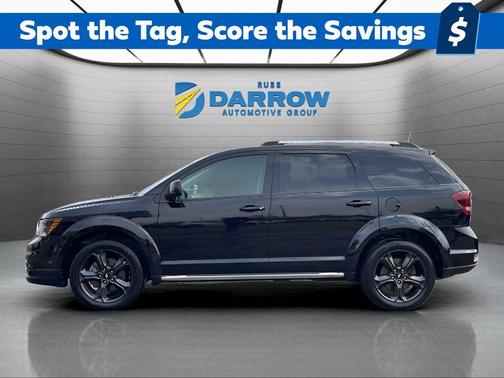 Pitch Black Clearcoat 2018 Dodge Journey Crossroad