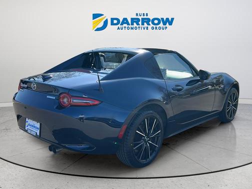 Deep Crystal Blue Mica 2025 Mazda MX-5 Miata RF Grand Touring