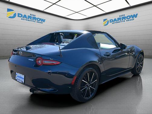 Deep Crystal Blue Mica 2025 Mazda MX-5 Miata RF Grand Touring