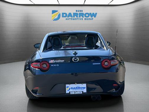 Deep Crystal Blue Mica 2025 Mazda MX-5 Miata RF Grand Touring
