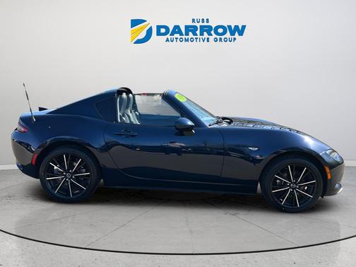 Deep Crystal Blue Mica 2025 Mazda MX-5 Miata RF Grand Touring