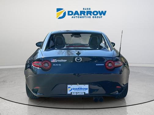 Deep Crystal Blue Mica 2025 Mazda MX-5 Miata RF Grand Touring