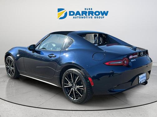 Deep Crystal Blue Mica 2025 Mazda MX-5 Miata RF Grand Touring