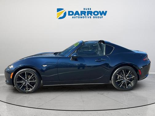 Deep Crystal Blue Mica 2025 Mazda MX-5 Miata RF Grand Touring