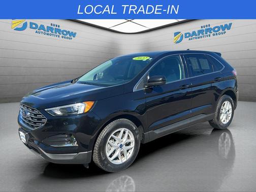 Agate Black Metallic 2022 Ford Edge SEL