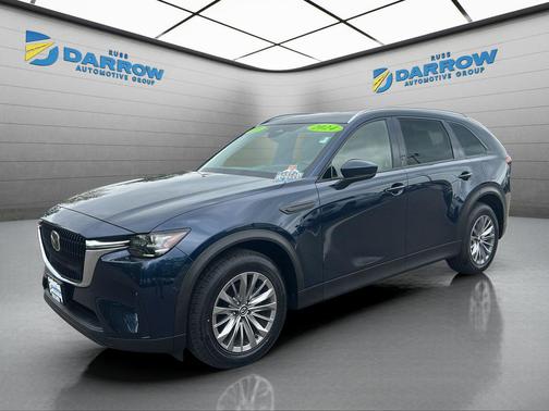 Deep Crystal Blue Mica 2024 Mazda CX-90 3.3 Turbo Preferred Plus
