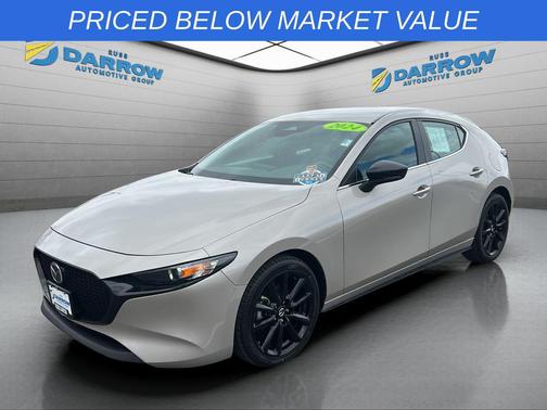 Platinum Quartz Metallic 2024 Mazda Mazda3 2.5 S Select Sport