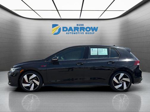 Deep Black Pearl 2024 Volkswagen Golf GTI 2.0T S DSG
