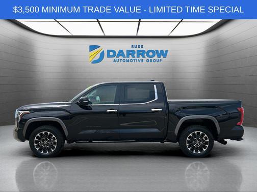 Midnight Black Metallic 2024 Toyota Tundra Limited