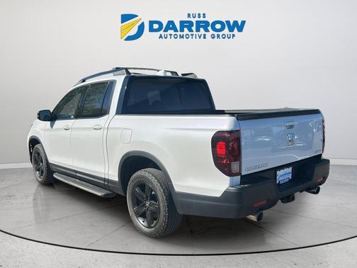 Platinum White Pearl 2023 Honda Ridgeline Black