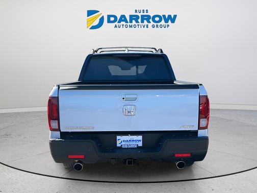 Platinum White Pearl 2023 Honda Ridgeline Black