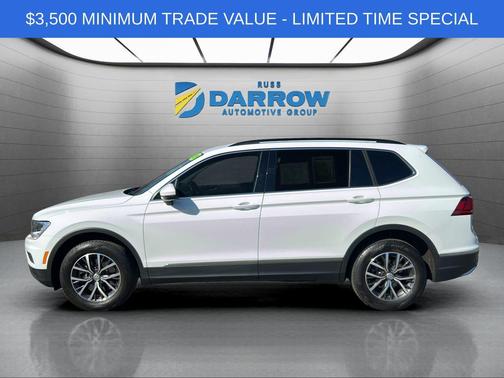 Pure White 2020 Volkswagen Tiguan 2.0T SE 4MOTION