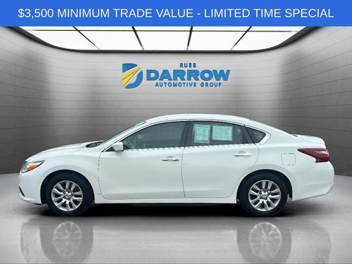 Glacier White 2018 Nissan Altima 2.5 S