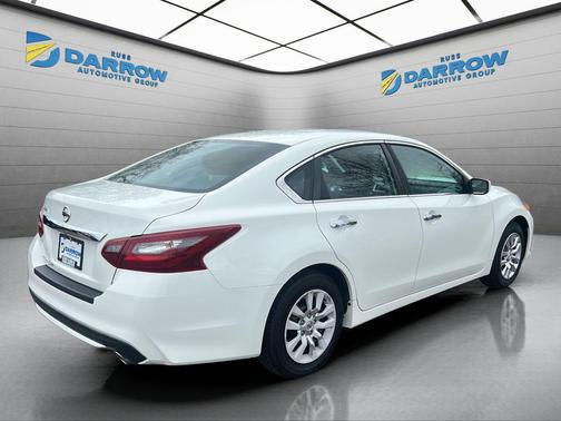 Glacier White 2018 Nissan Altima 2.5 S