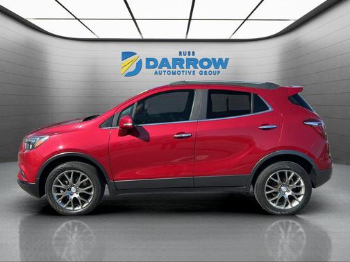 Winterberry Red Metallic 2018 Buick Encore Sport Touring