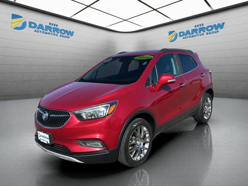 Winterberry Red Metallic 2018 Buick Encore Sport Touring