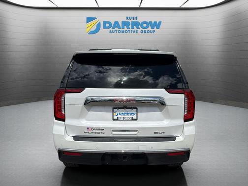 White Frost Tricoat 2021 GMC Yukon SLT