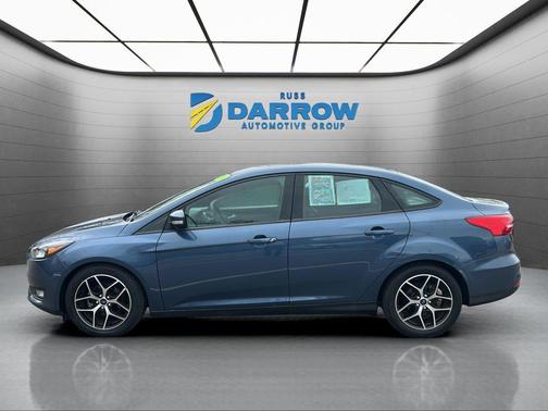 Blue Metallic 2018 Ford Focus SEL
