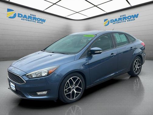 Blue Metallic 2018 Ford Focus SEL