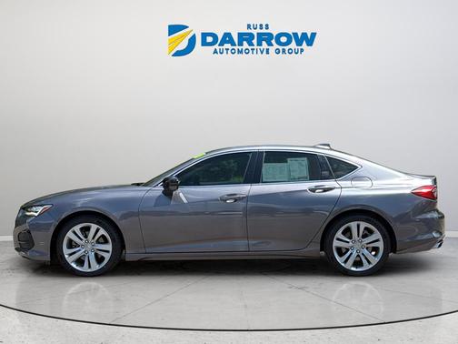 Modern Steel Metallic 2021 Acura TLX Technology