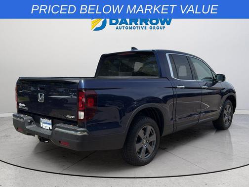 Obsidian Blue Pearl 2020 Honda Ridgeline RTL-E