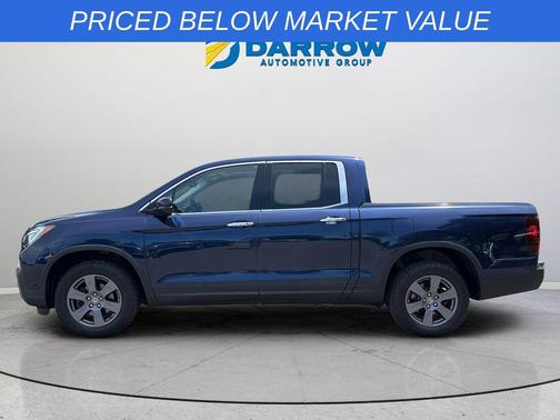 Obsidian Blue Pearl 2020 Honda Ridgeline RTL-E