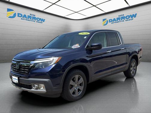 Obsidian Blue Pearl 2020 Honda Ridgeline RTL-E