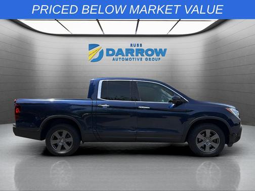 Obsidian Blue Pearl 2020 Honda Ridgeline RTL-E