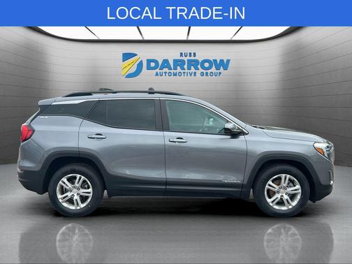 Satin Steel Metallic 2021 GMC Terrain SLE