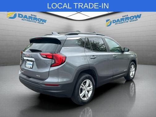Satin Steel Metallic 2021 GMC Terrain SLE