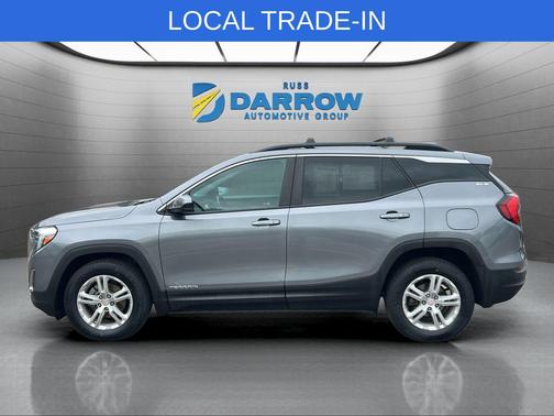 Satin Steel Metallic 2021 GMC Terrain SLE
