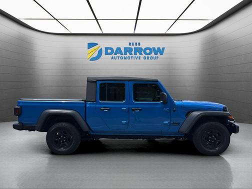Hydro Blue Pearlcoat 2023 Jeep Gladiator Sport