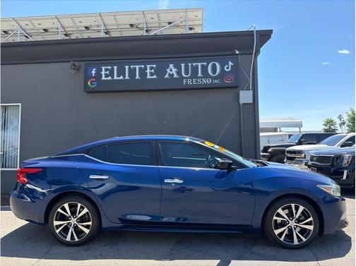 Gray 2016 Nissan Maxima 3.5 S