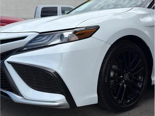 White 2021 Toyota Camry XSE