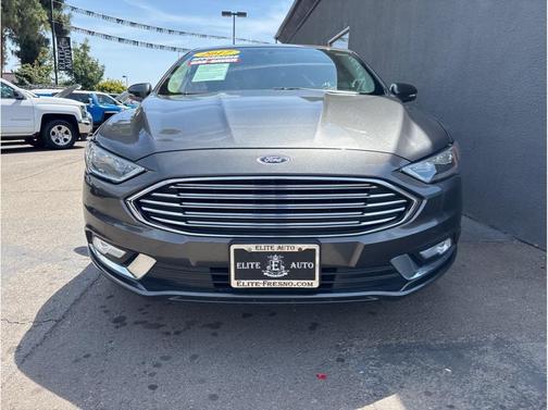 Gray 2017 Ford Fusion SE