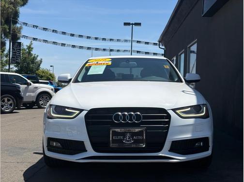 White 2016 Audi A4 2.0T Premium