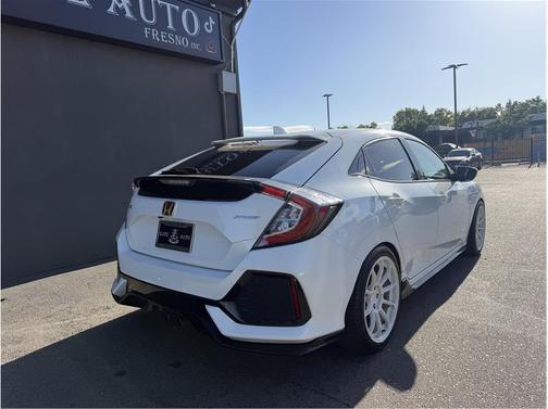 White 2017 Honda Civic Sport