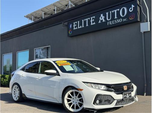 White 2017 Honda Civic Sport