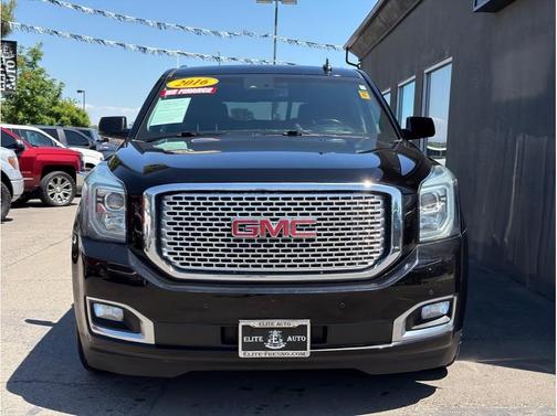 Black 2016 GMC Yukon Denali