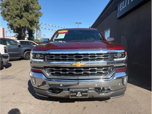 Burgundy 2017 Chevrolet Silverado 1500 LTZ