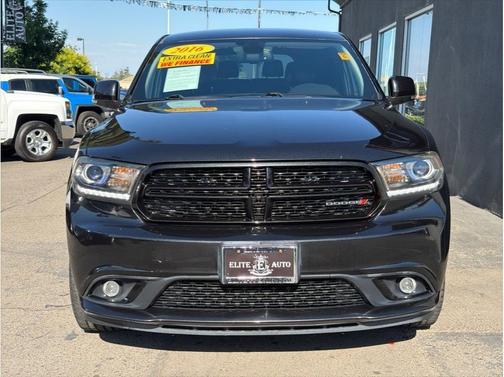 Black 2016 Dodge Durango Limited