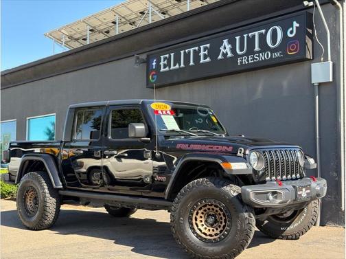 Black 2020 Jeep Gladiator Rubicon
