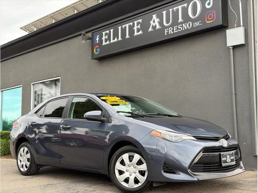 Blue 2018 Toyota Corolla LE