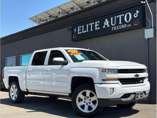 White 2017 Chevrolet Silverado 1500 LT