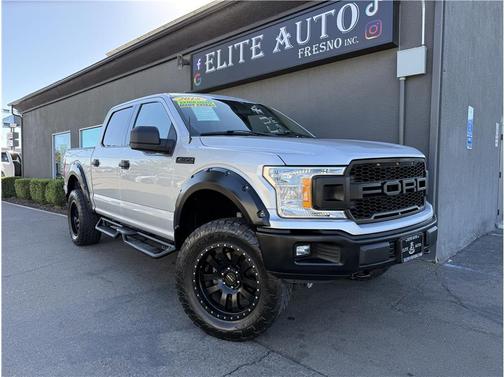 Silver 2018 Ford F-150 XLT