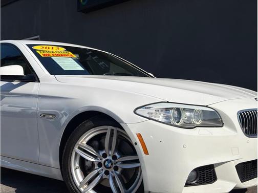 White 2013 BMW 535 i