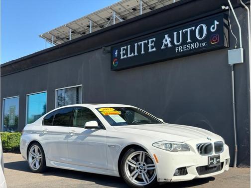 White 2013 BMW 535 i