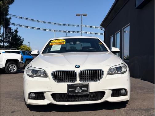White 2013 BMW 535 i